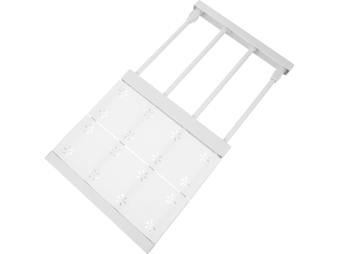Estante Tensión Ajustable Divisor Extensible Armarios Fabricado Plástico Acero Carbono Almacenamiento Cocina