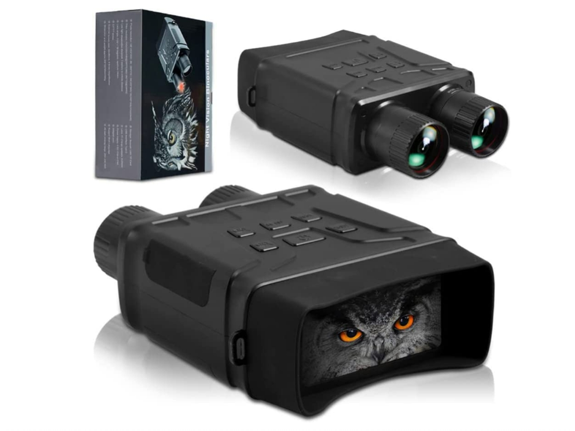 Monocular ENKERS de Visión Nocturna de Imagen Térmica Digital 1080P Negro
