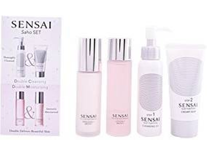 Pack KANEBO Sensai Saho Aceite Limpiador Silky Purifying 75 ml + Jabon 75 ml + Loción Ii Cellular Performance 60 ml + Emulsion Ii 50 ml