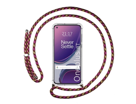 Carcasa OnePlus 8T 5G TUMUNDOSMARTPHONE Colgante Rosa