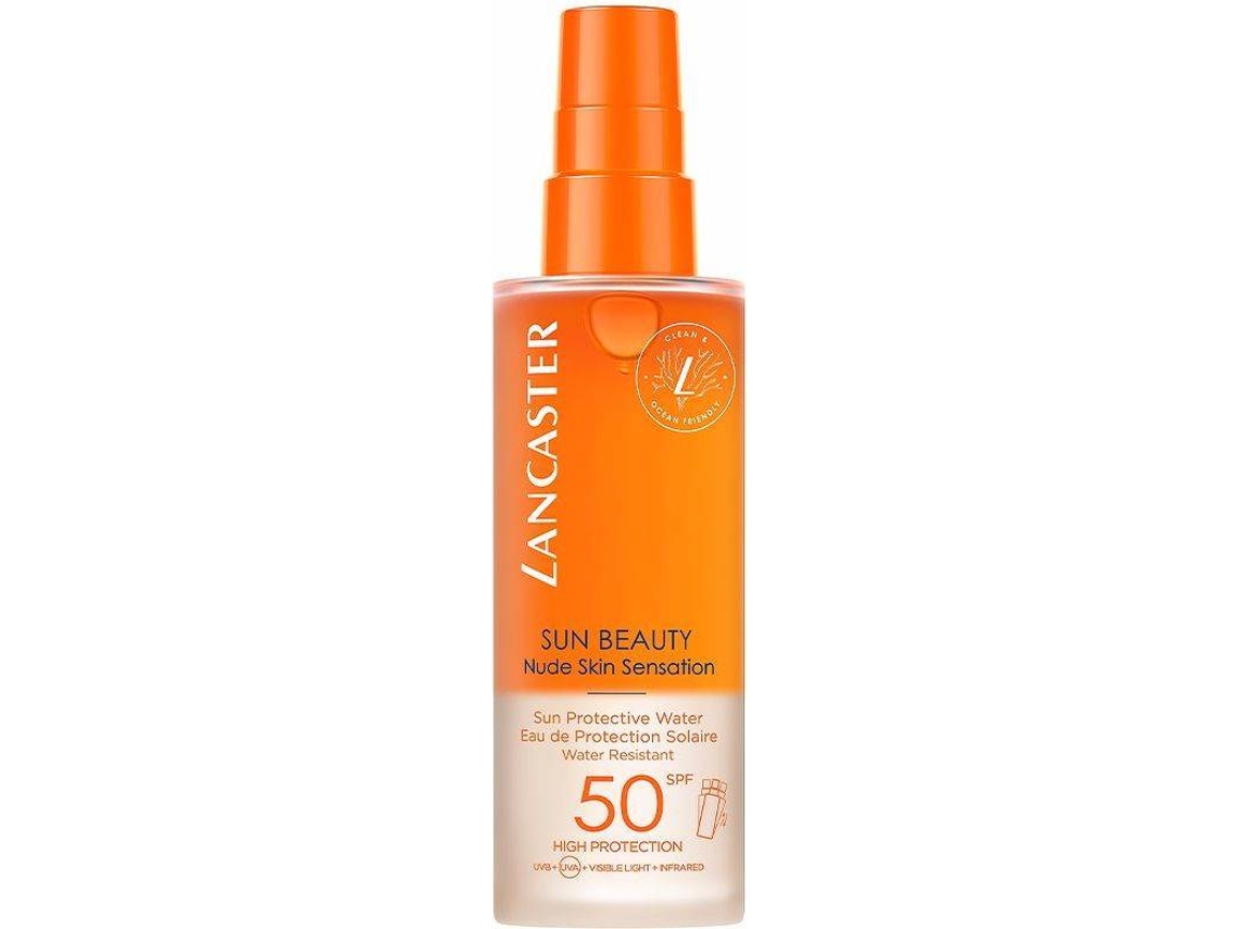 Protetor Solar LANCASTER Sun Beauty Nude Skin Sensation Protective Water SPF50 (150 ml)