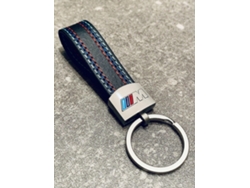 Llavero De Cuero Genuino Bmw M Sport, M Power Metal Oem