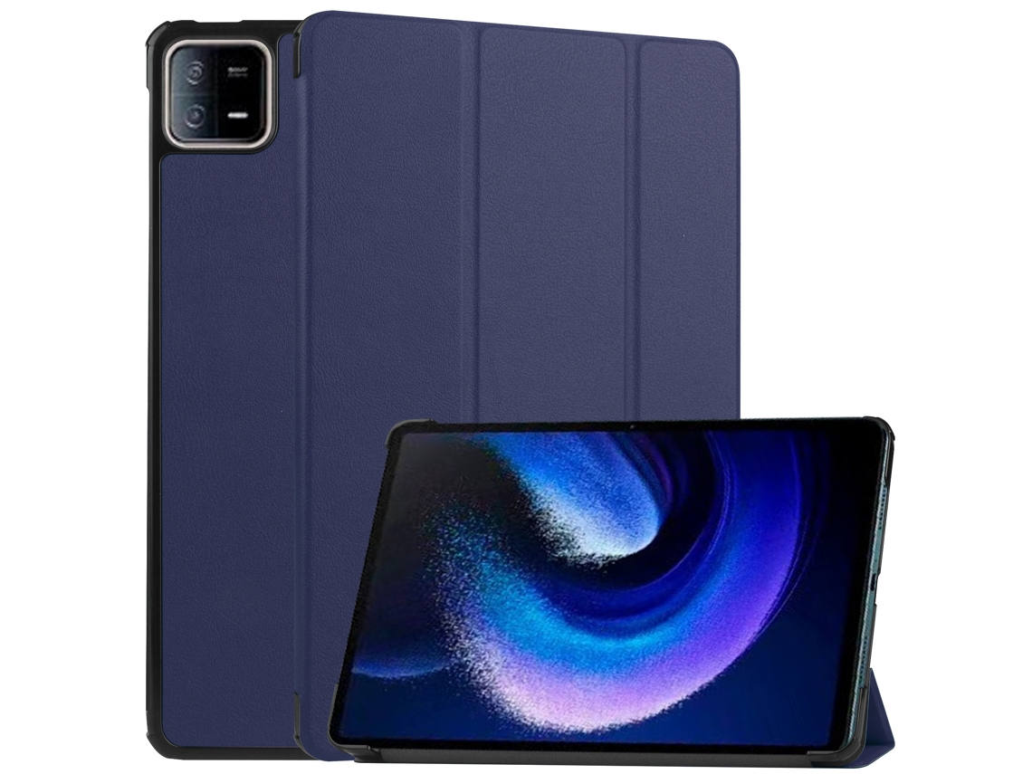 Capa Para Xiaomi Pad 6 2023 11 Polegadas Azul Escuro