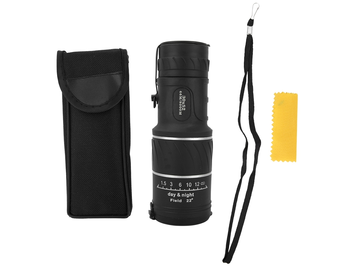 Telescopio monocular óptico dual ajustable HD 30x52 portátil para acampar y uso al aire libre Vylara