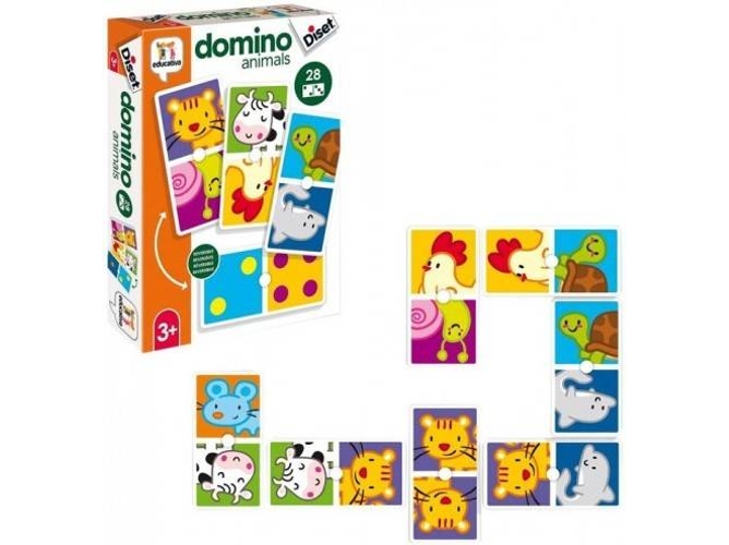 Juegos Educativos DISET Domino Animales (Español)