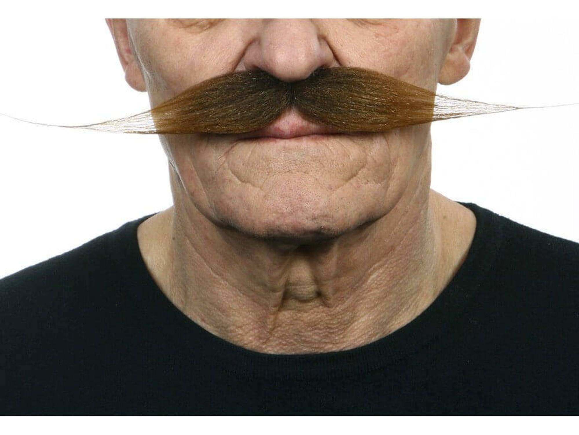 Bigote DISFRAZZES Grande Poblado (Talla: Talla Universal)