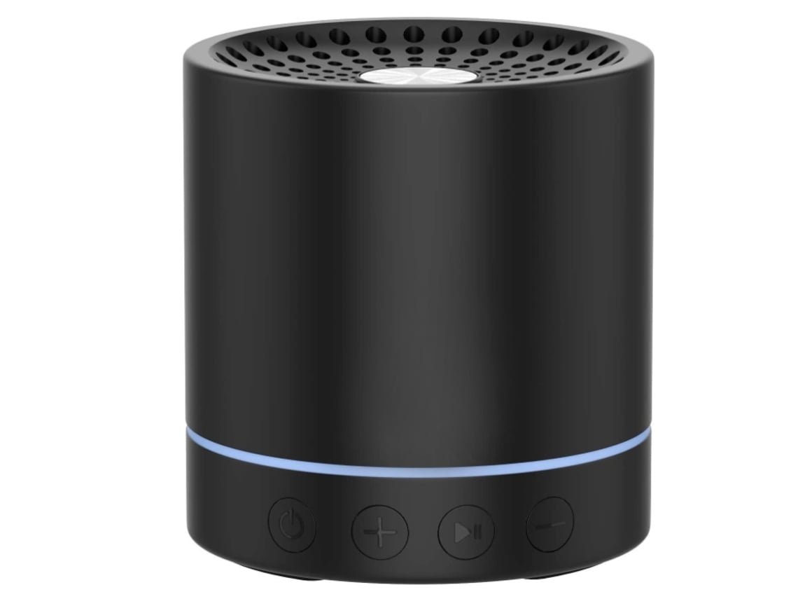 Mini altavoz Bluetooth inalámbrico portátil para exteriores, con ranura para tarjeta de memoria y micrófono integrado. 10 horas de reproducción. Negro. Chennnls.