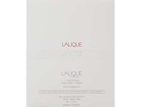 Perfume LALIQUE White Pour Homme Eau De Toilette (75ml)