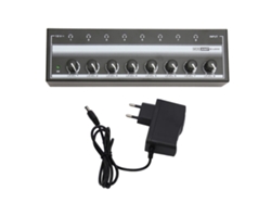 Amplificador De Auriculares Estéreo Profesional De 8 Canales, Alta Potencia, Plug And Play, 100-240 V, Enchufe Europeo.