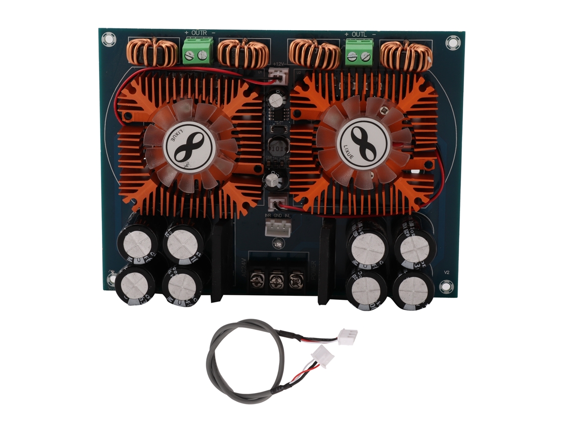 Placa Amplificadora Xh-m254, Módulo Digital De Alta Potencia De 2 Canales