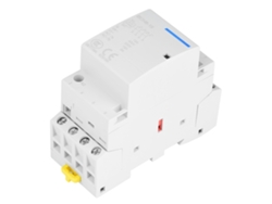 Contactor de CA doméstico 4p 16a 220v/230v 50/60hz 2NO 2NC Montaje en riel DIN
