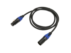 Cable Xlr Macho A Hembra De 3 Pines Plateado De 1,5 M/4,9 Pies, Hifi Sin Pérdidas, Pvc Para Micrófono, Amplificador Y Mezclador