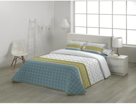 Colcha JVR Samay (Poliéster - Azul - 270 cm)