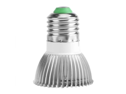 Lámpara Led De Cultivo De Espectro Completo De 18 W Con 18 Led Y Casquillo E27 Para Plantas, Flores E Hidroponía.