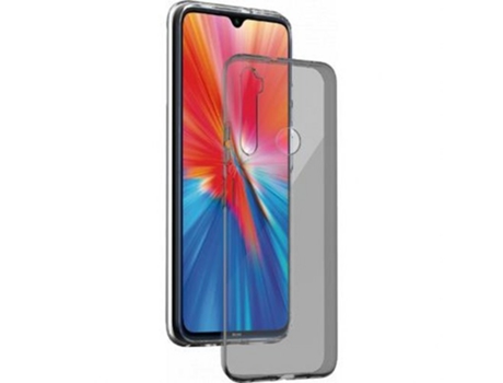 Funda para Xiaomi Redmi Note 8 2021, Redmi Note 8, Redmi Ultra BIGBEN CONNECTED Piel Sintética Textura Suave Negro