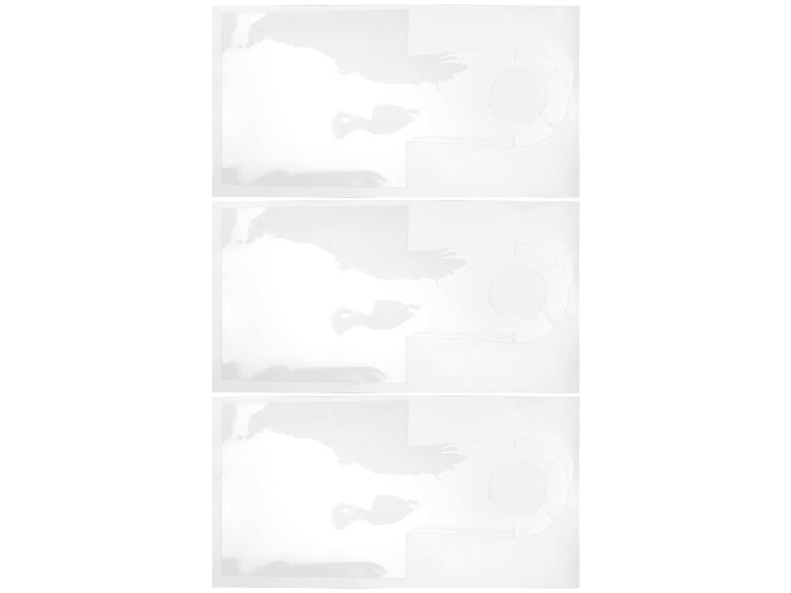 Pelicula Protectora De Biela Bicicleta Transparente 2uds
