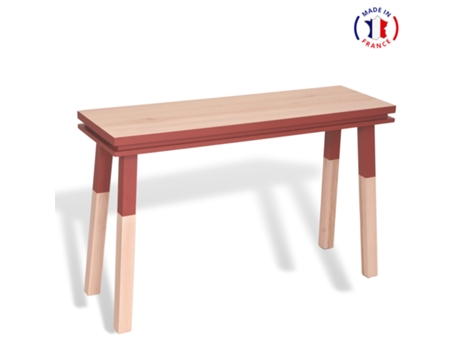 Consola Rectangular MON PETIT MEUBLE FRANÇAIS (Tabaco de Ruca - Madera - 140 x 90 x 45 cm)