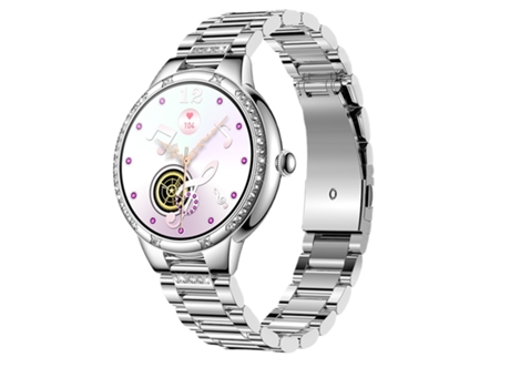 Reloj inteligente con llamada de voz para mujer, reloj personalizado con pantalla, Monitor de salud y deportes, pulsera, reloj inteligente resisten...