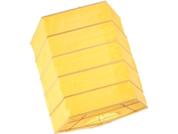 Cubierta de papel cuadrada plegable de 30x30 cm, ligera, para difusor de luz de techo suspendido. SFUSHOS