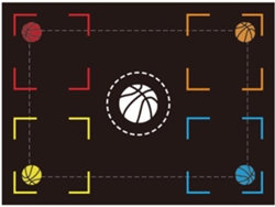 Tapete De Entrenamiento De Baloncesto Grueso, Suave, Silencioso Y Con Absorción De Sonido Para Deportes De Interior.
