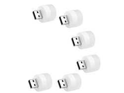 Mini Luz Nocturna Usb Yizhood Led Blanco Cálido Enchufable Blanco