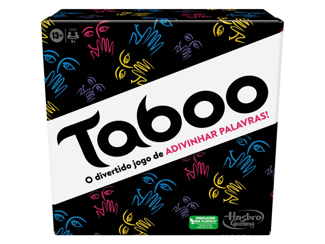 Juego de Mesa HASBRO GAMING Tabú (Edad Mínima Recomendada: 13 años - Versión Portugués)