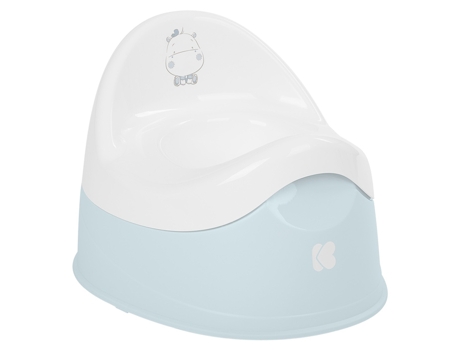 Orinal Infantil con Cubo Extraíble KIKKA BOO Hippo Azul