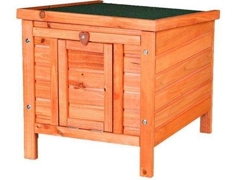 Caseta para Hamsters TRIXIE (Marrón - 42x43x51 cm - Madera)