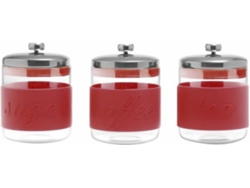 Frascos SALT & PEPPER Barista (Silicona y Acero Inoxidable - 3 und)