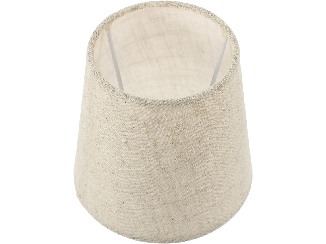 Lámpara de mesa de tela sencilla y moderna, con estructura reforzada y armazón. SFUSHOS