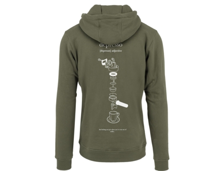 Sudadera con capucha MISTER TEE Depresso (XL)