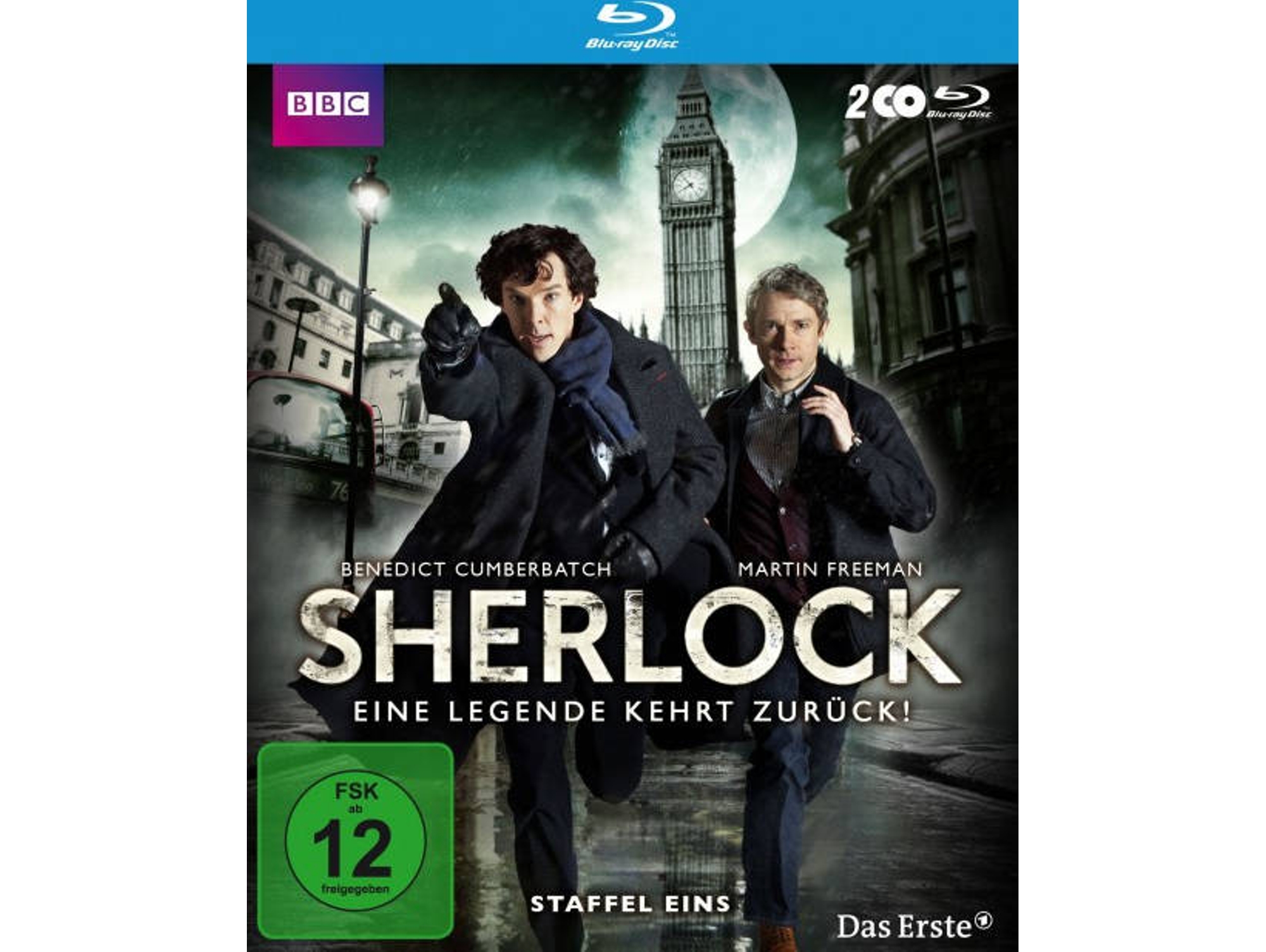 Blu-Ray Sherlock - Staffel 1 Alemán, Inglés