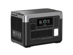 Estación de energía portátil Oukitel P1000 Plus con batería Lifepo4 de 1800 W y 1024 Wh, generador solar de carga rápida y control mediante aplicación.