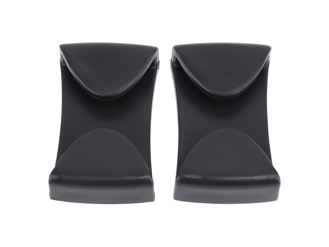 2 Clips Para Gafas De Esquí Para Casco, Fácil Instalación, Sujeción Para Deportes De Invierno, Color Negro.