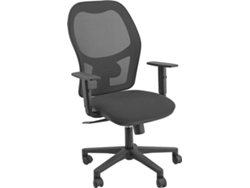 Silla de Escritorio Operativa UNIST Hubble Brazos ajustables (Azul - Tapizada)