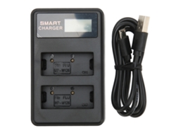 Cargador De Batería Usb Doble De 5 V Para Cámaras Fujifilm Xs10, Xt3, Xt30, Xt20, Xa7 Y Xe4 (np-w126)