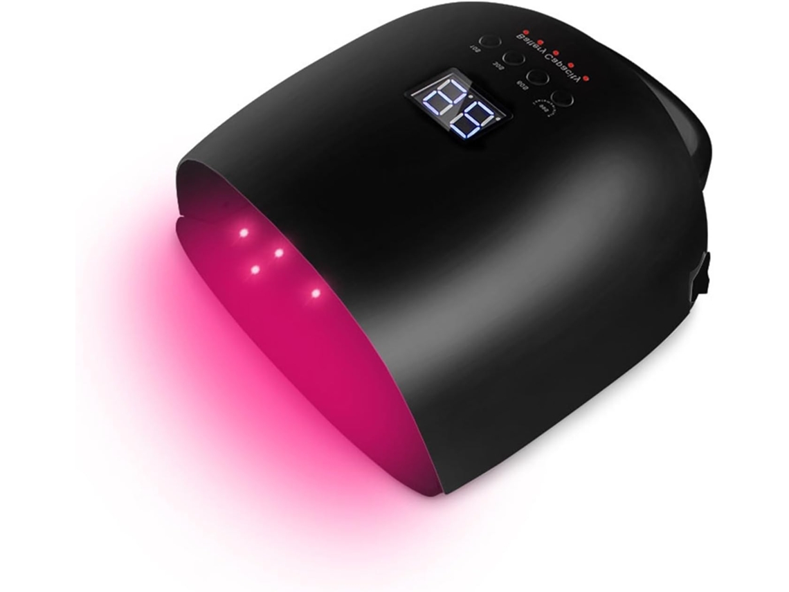 Lámpara De Uñas Led Uv Inalámbrica De 86 W, Seca Todo Tipo De Esmaltes En Gel, Luz De Manicura Con Energía Solar.