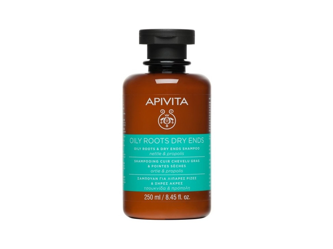 Champú APIVITA Raiz Grasa Puntas Secas (250ml)