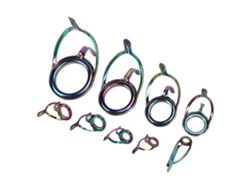 9pcs Anillos Guía Caña De Pesca Lure Acero Inoxidable Cerámica Kit Reparación Accesorios Pesca