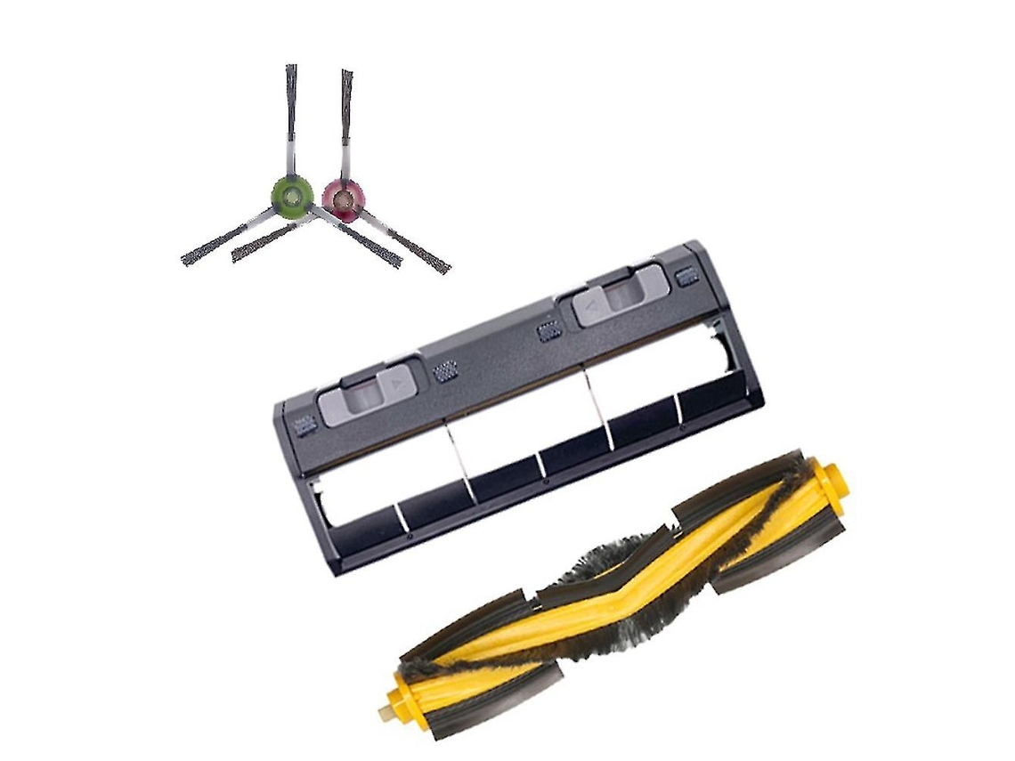 Kit de cubierta del cepillo principal y cepillos laterales para el robot aspirador Ecovacs Deebot Ozmo 950
