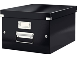 Caja LEITZ 60440095 (Negro - 26.5x33.5x18.8cm - A4 - 16.7 L - Madera Contrachapada)