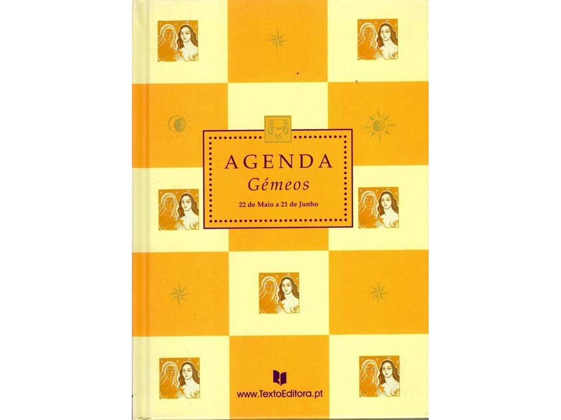 Libro Agenda Gémeos (Portugués)