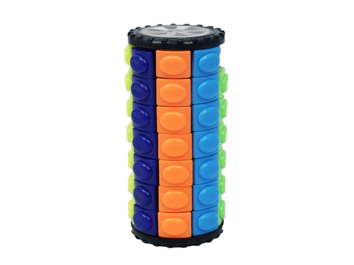 Rebe-brinquedo De Descompressão Torre De Mazorca Brinquedo De Dedo Diy Cubo Quebra-cabeça Para Crianças