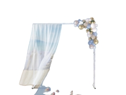 Arco de boda, tamaño 2 m, construcción de metal resistente, fácil de montar, M OEM