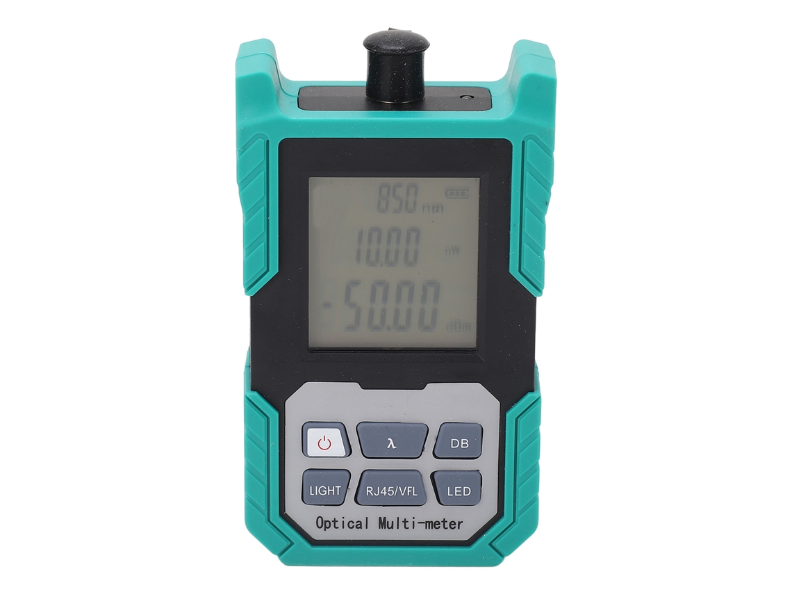 Mini Medidor De Potencia Óptica Con Linterna Verde, Interfaz Universal Fc Sc St, -50~+26 Dbm, Probador De Fibra Óptica