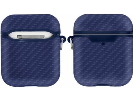Funda AirPods AKASHI BACK-AKA-CARB-NT-AIRPOD Azul