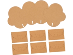 50 Sobres De Papel Kraft Retro, Vacíos Para Invitaciones Y Tarjetas, Diseño Vintage, Perfectos