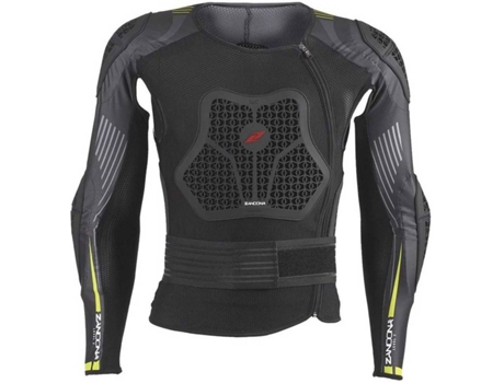 Proteccion Corporal Unisex ZANDONA Netcube Jacket X8 Negro para Motociclismo (L)
