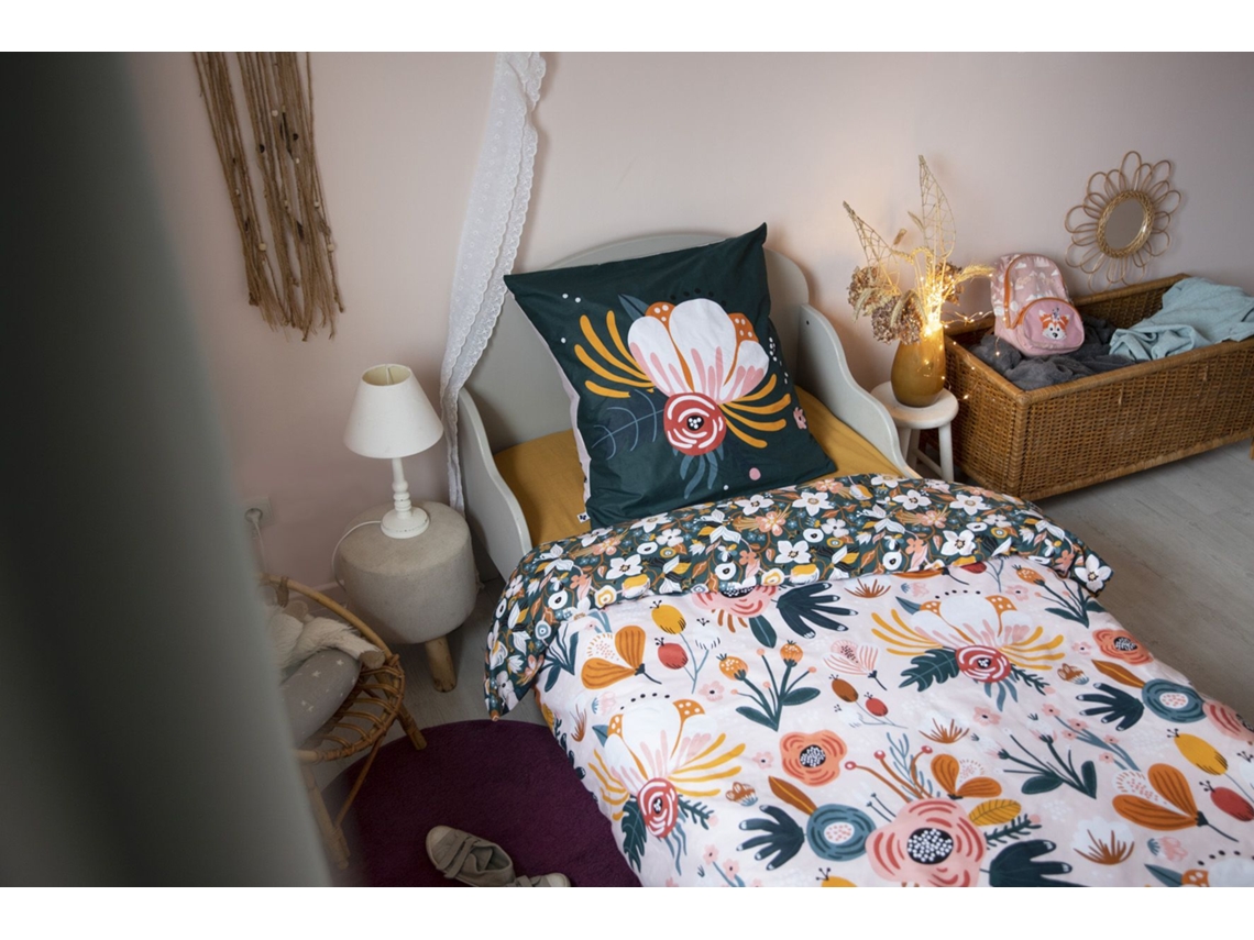 Juego de cama 200 X 200 cm Champetre Leffet Papillon