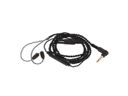 Cable De Repuesto Para Auriculares Con Micrófono De Núcleo Ofc, Compatible Con Se215, Se315, Se535 Y Se846 (negro).